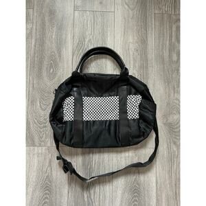 Kid's Checkered Duffle Bag Travel Tote Bag